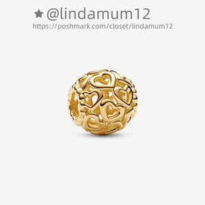 Pandora Openwork Heart Charm